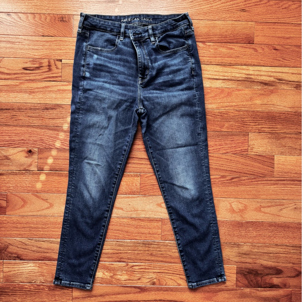 American Eagle Outfitters Jeggings in Brilliant Blue